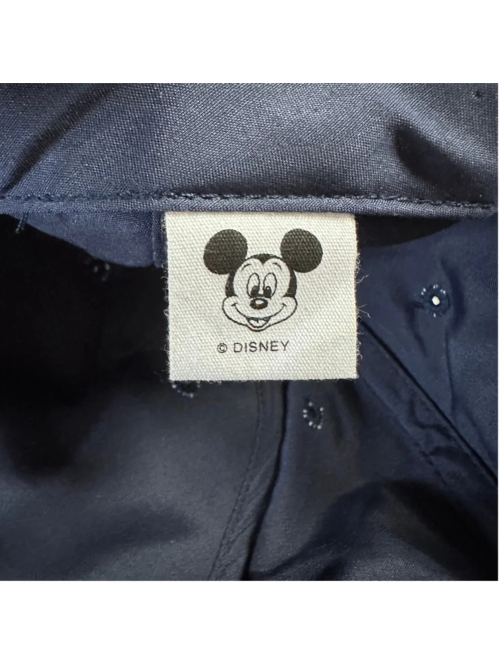 Disney Mickey Mouse Baseball Cap Navy Walt Disney World Adjustable Hat